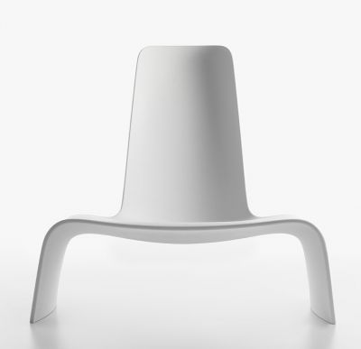 Land Lounge Chair Sessel Weiss Plank